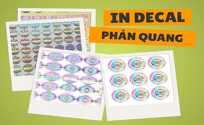 In decal phản quang