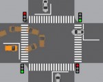 Đèn đỏ có được phép quay đầu xe không?