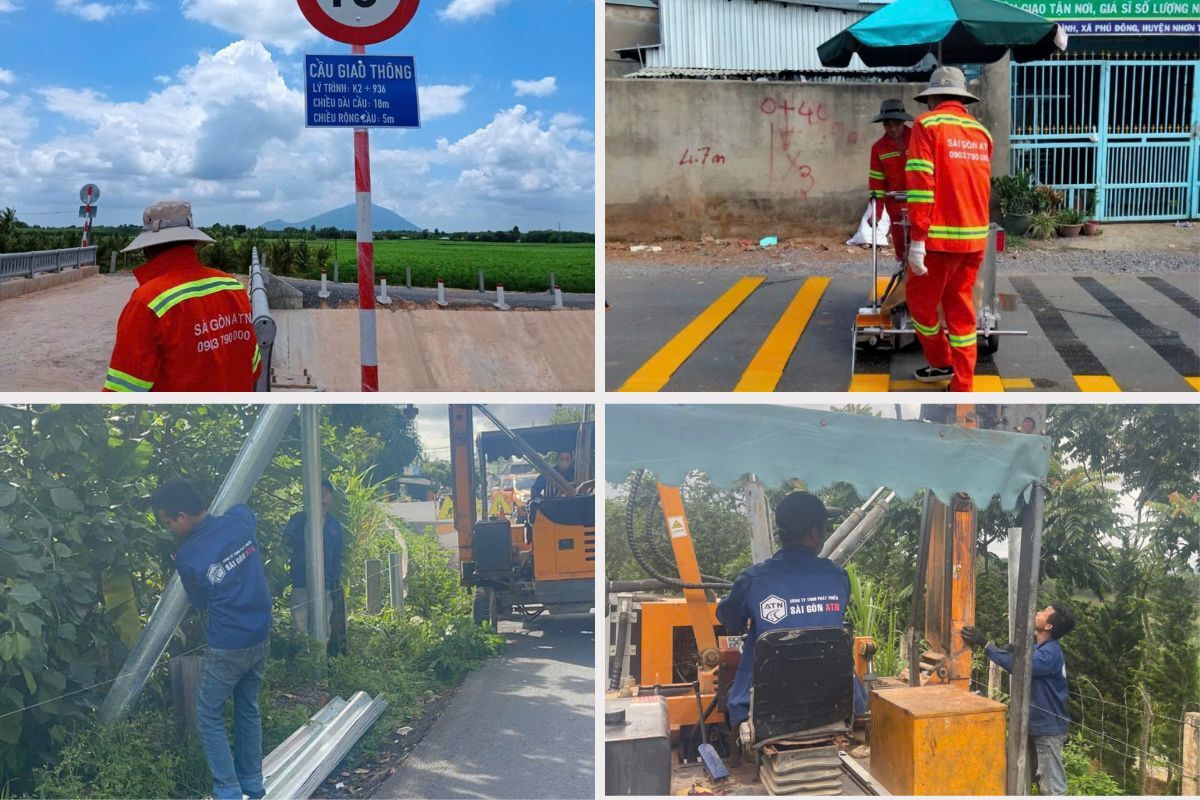 Lắp đặt thiết bị giao thông